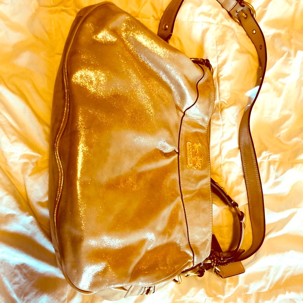 COACH Madison Special Edition Leather Shoulder Bag